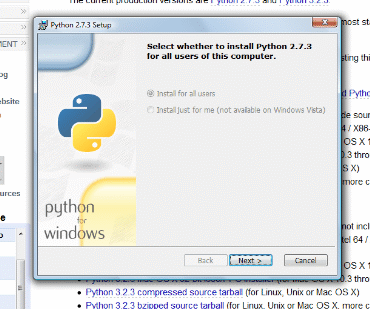 INSTALLAZIONE PYTHON