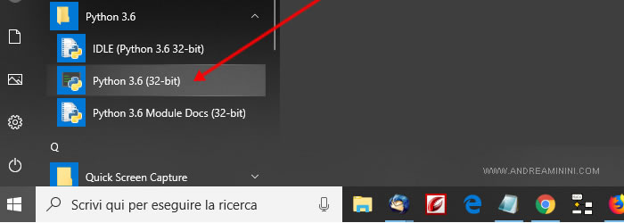 where is Python IDLE editor on Windows 10