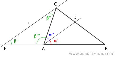 Triangle EBC