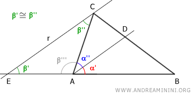 Triangle EBC