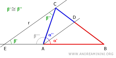 Segments CD and BD are directly proportional to sides AC and AC of triangle ABC