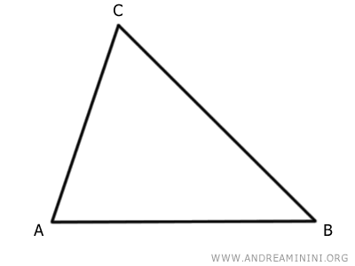 a triangle ABC