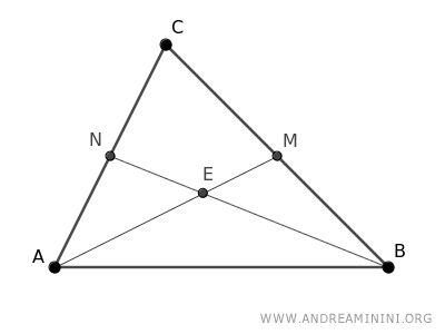an example triangle ABC