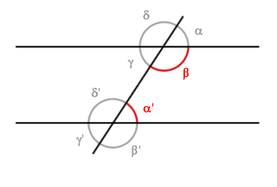 conjugate angles are also supplementary if the lines are parallel