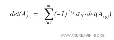 the determinant