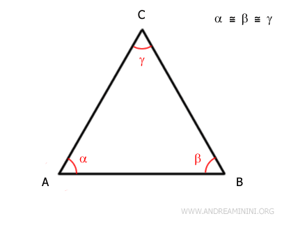 congruent angles in an equilateral triangle