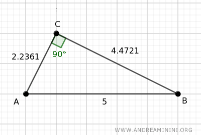 a right triangle example
