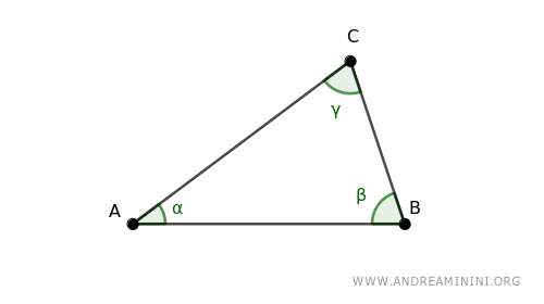 a triangle ABC