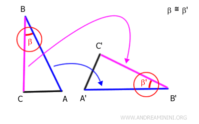 The overlapping sides BC and B'C'