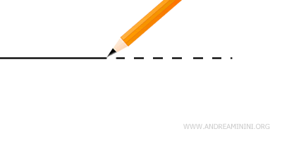 the line