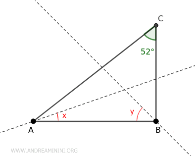 right-angled triangle