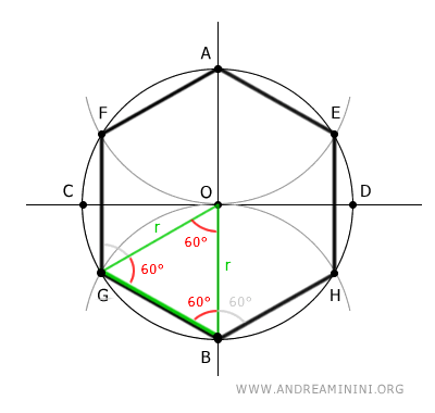 hexagon side