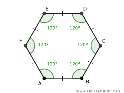 regular hexagon