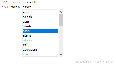 selecting a function