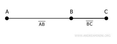 consecutive and adjacent segments