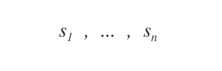 the set of solutions for the linear system