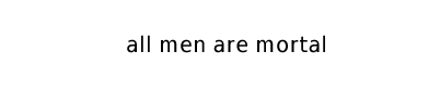 example of a logical proposition