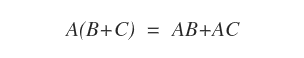 right distributive property