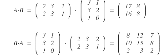non-commutative example