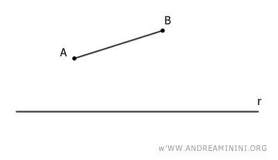 example of a segment and a line