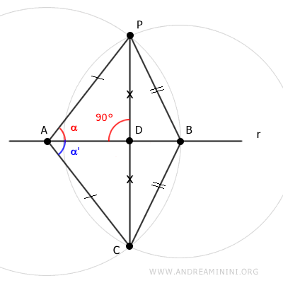 segment AD is perpendicular to segment PC