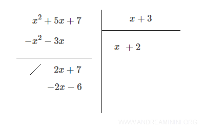subtract the product from the new expression