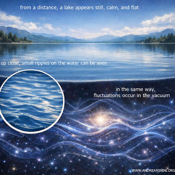 the quantum vacuum and the lake metaphor