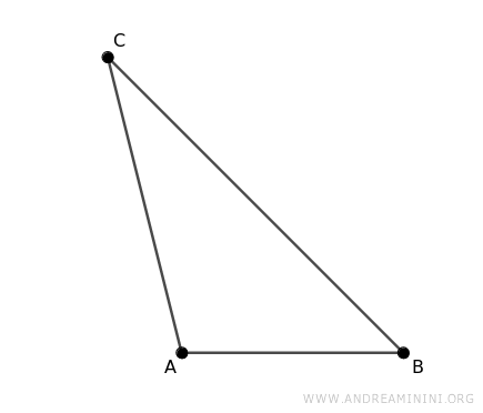 an example of the triangle
