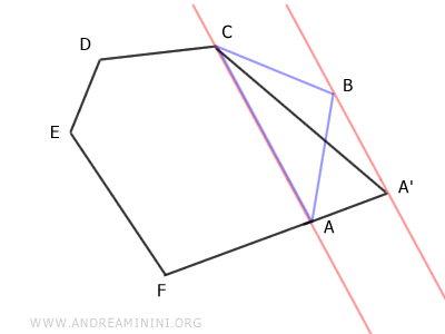 the triangles AA'C and ABC