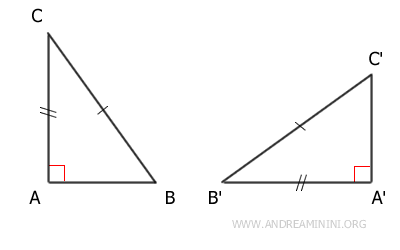 congruent leg and hypotenuse