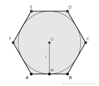 example of a regular hexagon