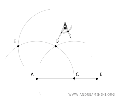 find point E