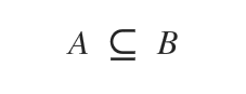 the symbol for normal subset inclusion