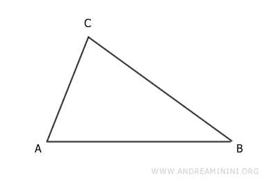a triangle ABC