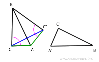 sides AC and AC'' are congruent