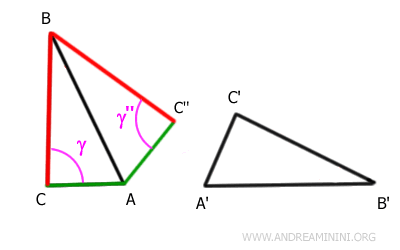 triangles ABC and ABC'' are congruent